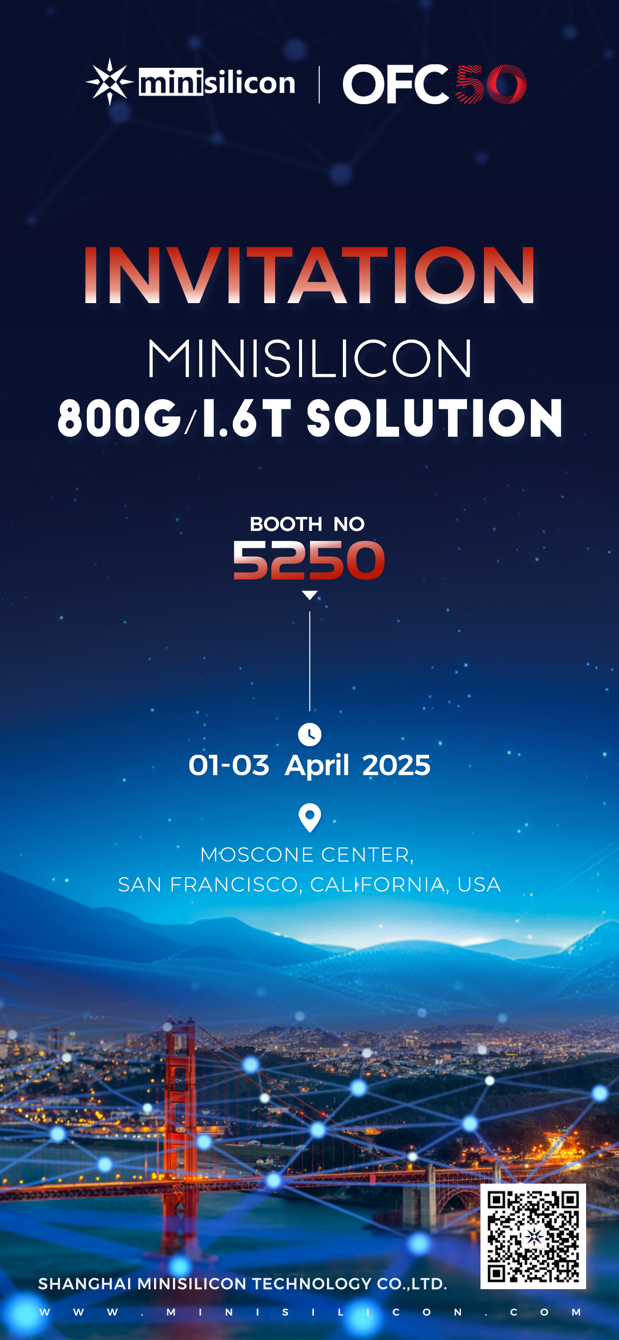 j9国际站备用科技邀请您共赴旧金山OFC盛会-展位5250